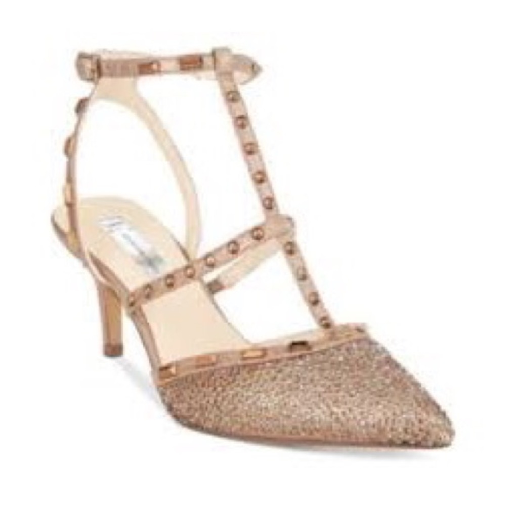 New in Box INC Bronze Carma Heels Sz 8.5